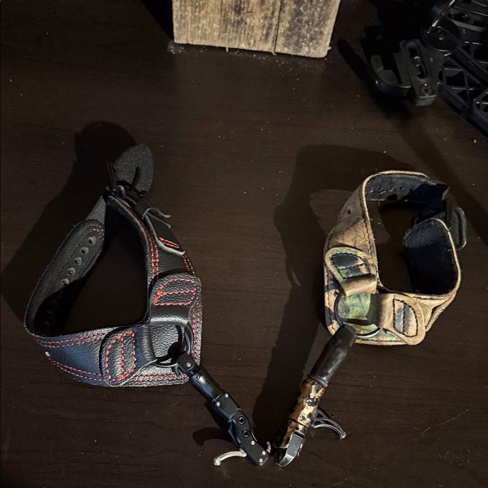Black and Camouflage Archery Releases
